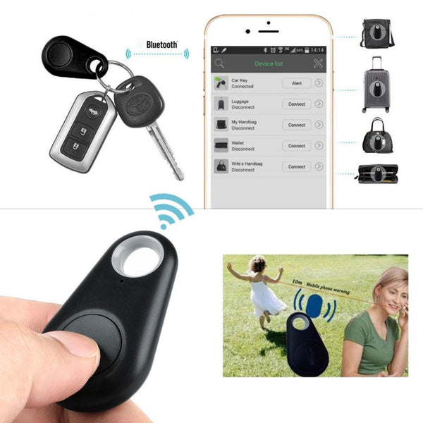 ®mini smart finder sans fil bt tag tracking rappel anti-perte alarme gps  locator pour enfant porte-clés pour android iphone ipad ipod /