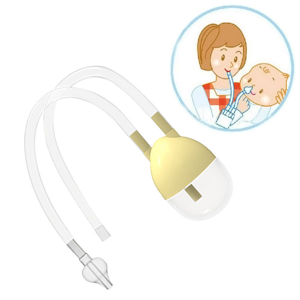 New Born Baby Safety Nose Cleaner Vacuum Suction Nasal Aspirator Bodyguard Flu Protection Accessories BM