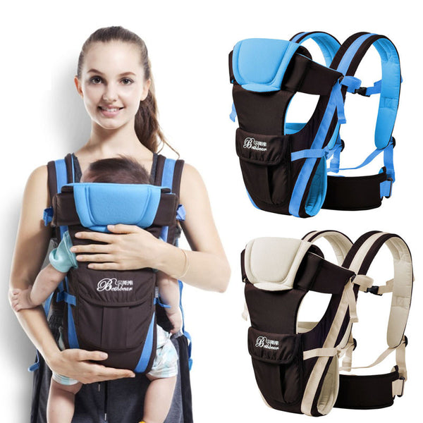 safe durable 0-30 months baby carrier, ergonomic kids sling backpack pouch wrap Front Facing multifunctional infant kangaroo bag