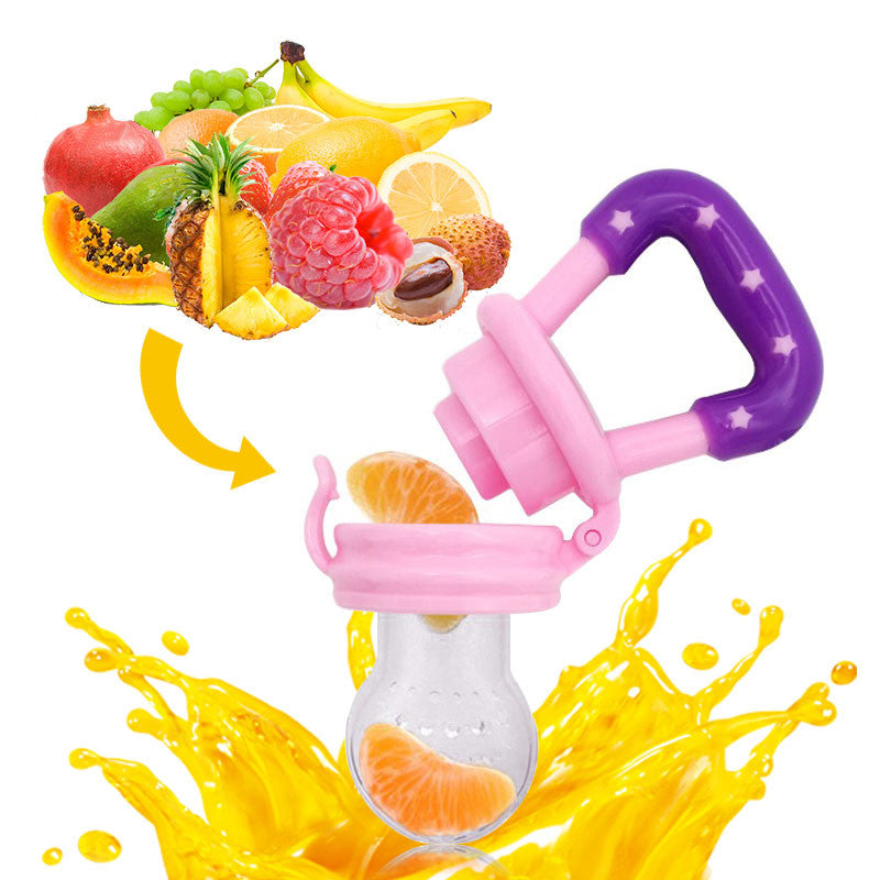 Baby Food Grade ​Silicone Fruit Feeder Baby Nipple Fresh Food