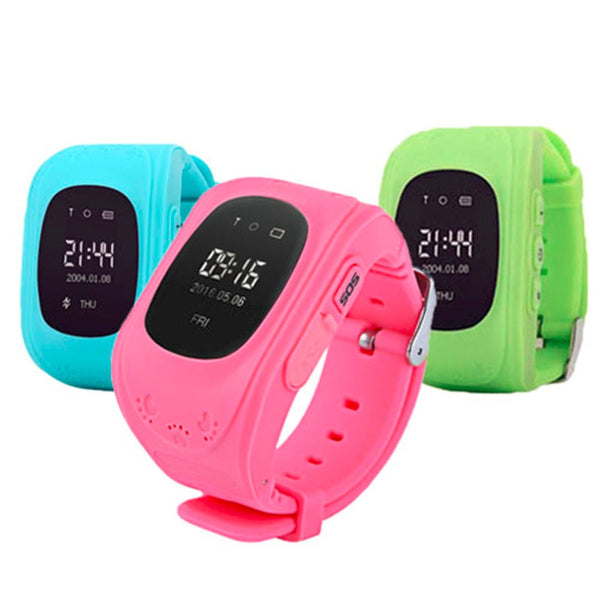 Durable Children Kids Smart Watch Q50 Accurate Locator Tracker SOS Emergency Anti-Lost Smart Wrist Watch For Android