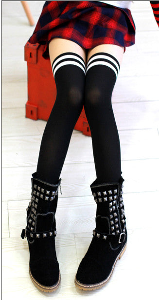 New free shopping children Baby Kids Girls tights cute pantyhose hello kitty Knee lovely tattoo tights pantyhose girls stocking