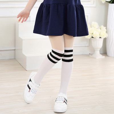 New free shopping children Baby Kids Girls tights cute pantyhose hello kitty Knee lovely tattoo tights pantyhose girls stocking