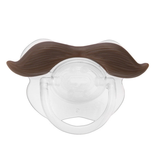 New Funny Silicone Baby Pacifier Dummy Nipple Teethers Toddler Pacy Orthodontic Infant Toddler Baby Nipple Pacifier Clips Gift