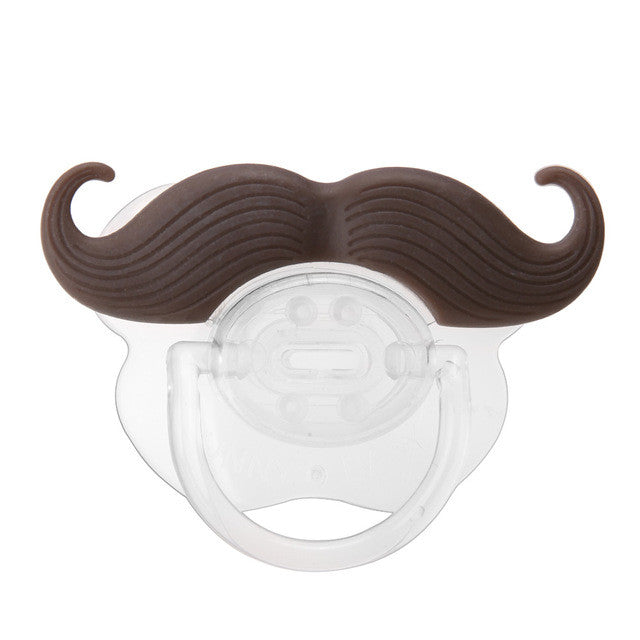 New Funny Silicone Baby Pacifier Dummy Nipple Teethers Toddler Pacy Orthodontic Infant Toddler Baby Nipple Pacifier Clips Gift
