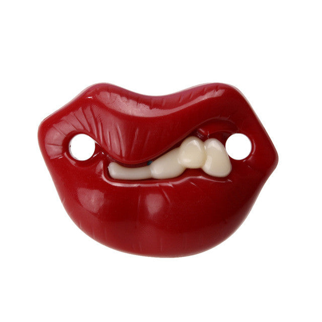 New Funny Silicone Baby Pacifier Dummy Nipple Teethers Toddler Pacy Orthodontic Infant Toddler Baby Nipple Pacifier Clips Gift