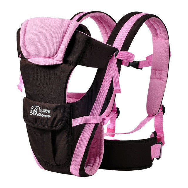safe durable 0-30 months baby carrier, ergonomic kids sling backpack pouch wrap Front Facing multifunctional infant kangaroo bag