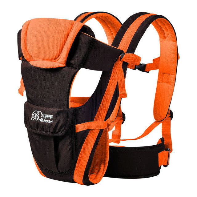safe durable 0-30 months baby carrier, ergonomic kids sling backpack pouch wrap Front Facing multifunctional infant kangaroo bag