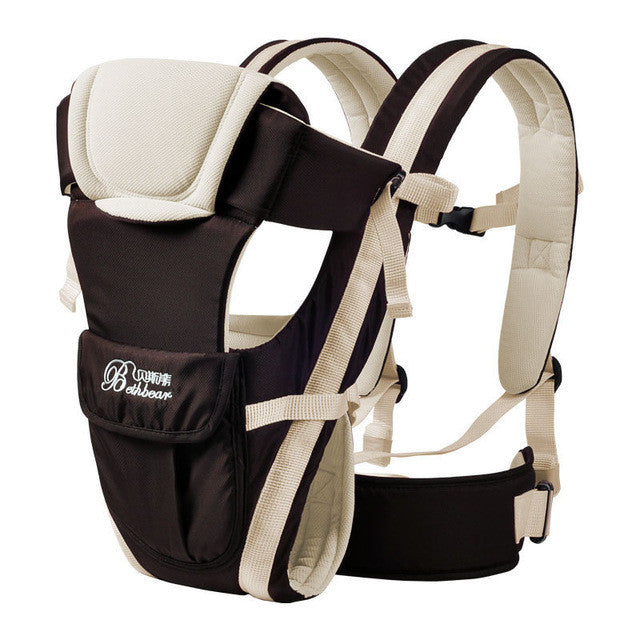 safe durable 0-30 months baby carrier, ergonomic kids sling backpack pouch wrap Front Facing multifunctional infant kangaroo bag