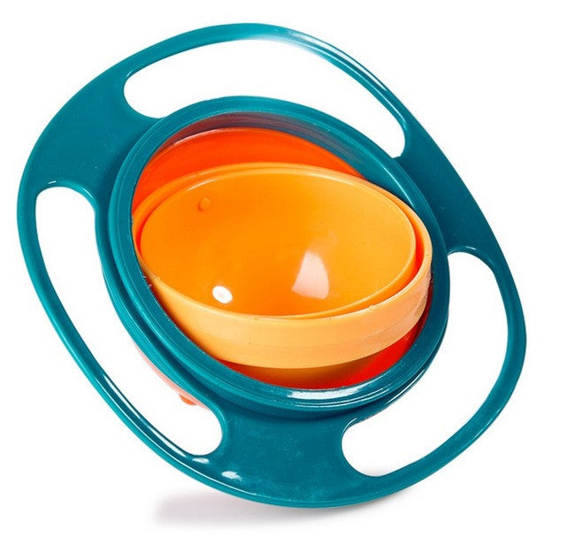 Infant Baby Feeding Toy Bowl Dishes Kids Boy Girl Spill Proof Universal Rotate Technology Funny Gift Baby Accesories