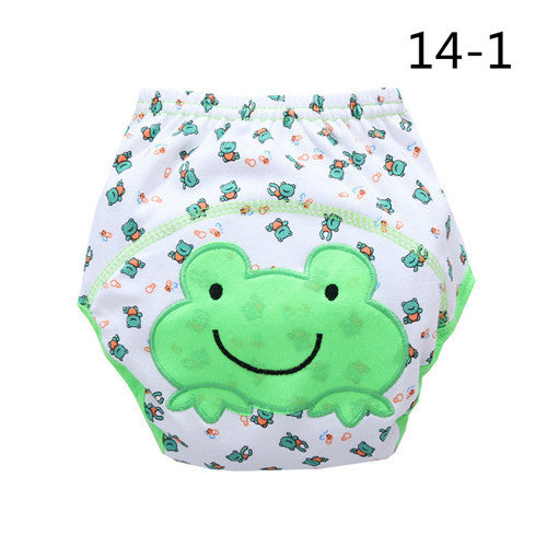 1pcs/lot Diapers baby diaper children's underwear reusable nappies training pants panties for toilet training child b-qdkbl014-1