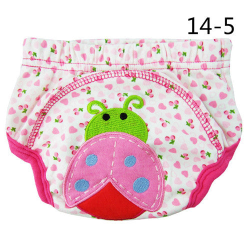1pcs/lot Diapers baby diaper children's underwear reusable nappies training pants panties for toilet training child b-qdkbl014-1