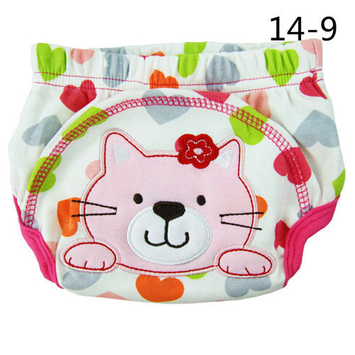 1pcs/lot Diapers baby diaper children's underwear reusable nappies training pants panties for toilet training child b-qdkbl014-1