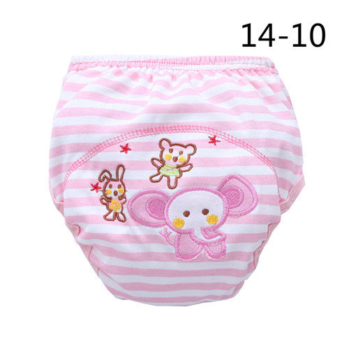 1pcs/lot Diapers baby diaper children's underwear reusable nappies training pants panties for toilet training child b-qdkbl014-1