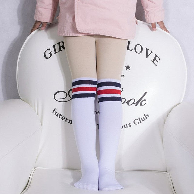 Baby Girl's Tights Pantyhose Fashion Cartoon Patchwork High Quality Kitty Bear Cute Children Girls Kids Stockings Tights LHH012