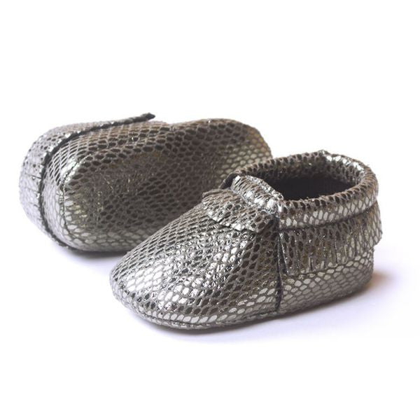 0-18M | Boys & Girls PU Suede Leather Moccasins | Tassel Bow Shoes