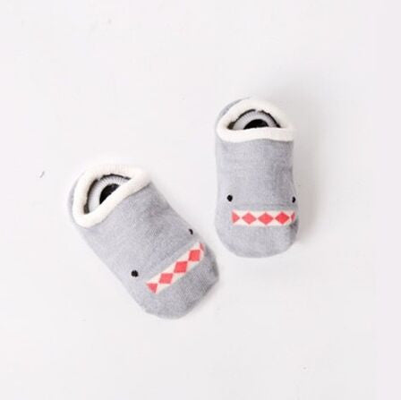 2016 New Hot sale Cotton Cute Boys Girls Baby Socks Fashion Cartoon Soft Floor Baby Sock