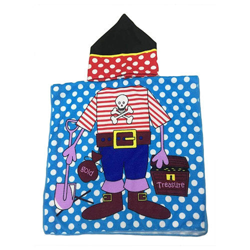 New Children Beach Towel 120*60cm Kids Hooded Cloak Cartoon Baby Boys Girls Towel Bibulous Towel For Children Serviette De Bain