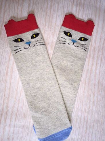 Toddler New  Design Knee High Baby Socks Girls Boys Fall Winter Leg Warmers Fox Socks Knee Pad Meia