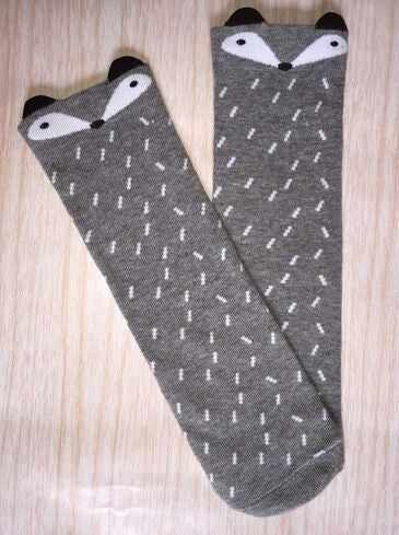 Toddler New  Design Knee High Baby Socks Girls Boys Fall Winter Leg Warmers Fox Socks Knee Pad Meia