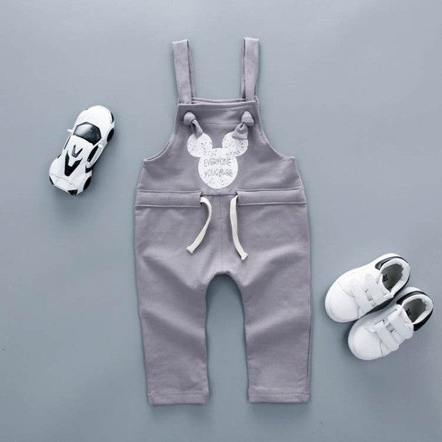 2017 spring new Korean fashion cotton baby pants 1 piece 0-2 year Cartoon brand baby boys pants baby girls pants