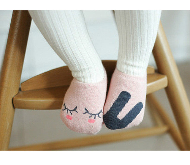 Unisex Baby socks floor sock baby boys socks girls kids Children cutu animal rabbit rat bear pattern socks cotton