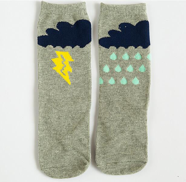Free Shipping Baby Girls leg warmer Fox Cotton Cute Little Character Knee Socks Kid Clothing unisex Toddler Boot Socks Cartoon