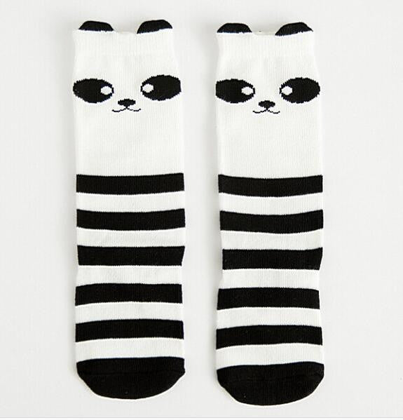Free Shipping Baby Girls leg warmer Fox Cotton Cute Little Character Knee Socks Kid Clothing unisex Toddler Boot Socks Cartoon