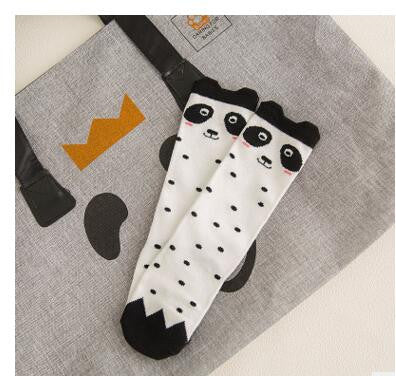 Free Shipping Baby Girls leg warmer Fox Cotton Cute Little Character Knee Socks Kid Clothing unisex Toddler Boot Socks Cartoon