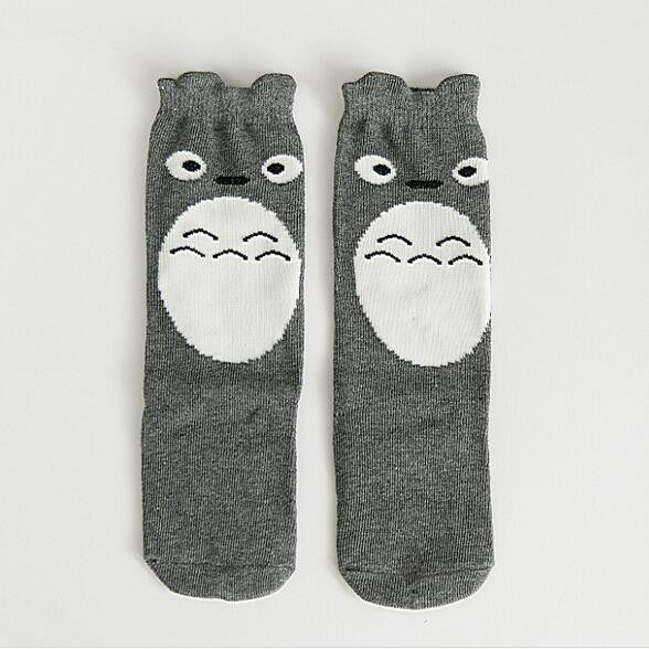 Free Shipping Baby Girls leg warmer Fox Cotton Cute Little Character Knee Socks Kid Clothing unisex Toddler Boot Socks Cartoon