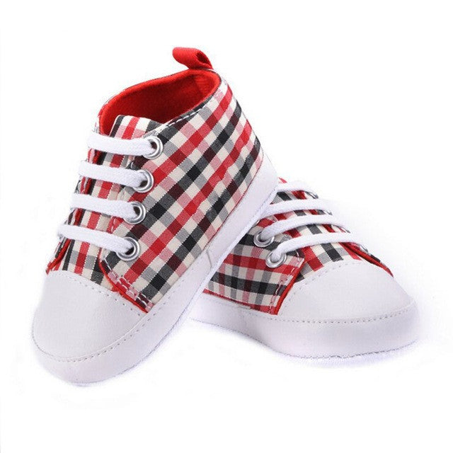 2017 Infant First Walker Toddler Newborn Baby Boys Girls Soft Sole Crib Casual Shoes Sneaker 0-18M