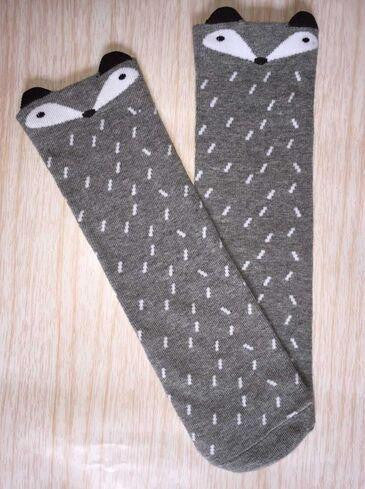 Toddler New Totoro Design Baby Socks Girls Boys Fall Winter Leg Warmers Fox Socks Knee Pad