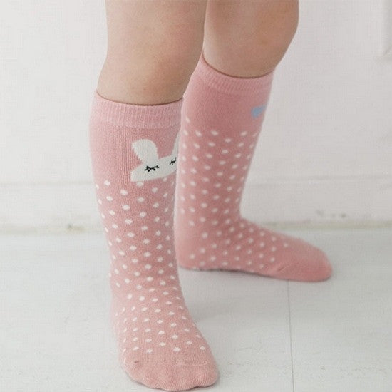 2016 Cartoon Socks Cotton Anti-slip sock Newborn Toddler Knee High Sock Baby Animals Socks Leg Warmers For Newborns