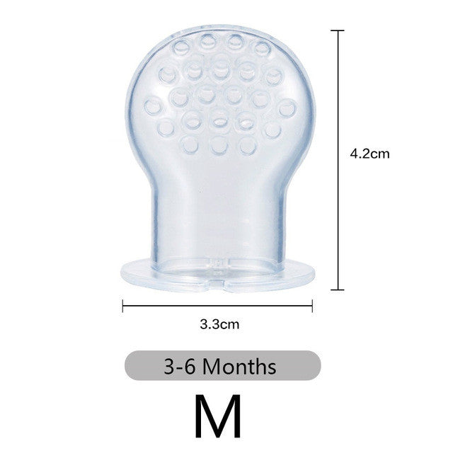 Baby Nippler 1Pcs Baby Pacifier Fresh Food Milk Nibbler Feeder Feeding Safe Baby Supplies Nipple Teat clip Pacifier Bottles