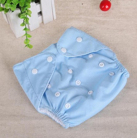 Baby Diapers Washable Reusable Nappies Grid/Cotton Training Pant Cloth Diaper Baby Fraldas Winter Summer Version Diapers