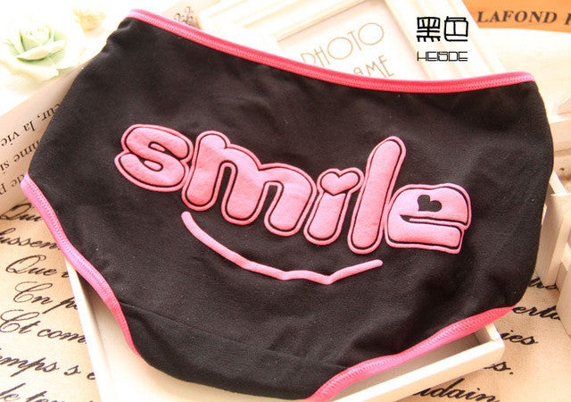 Hot Sale Underwear Baby Girl Underwear Sweet Smile panties Children's Briefs 10-25 years