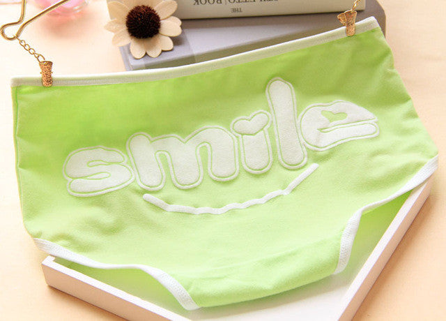 Hot Sale Underwear Baby Girl Underwear Sweet Smile panties Children's Briefs 10-25 years