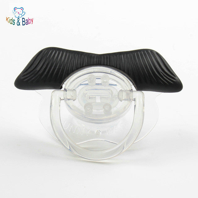Silicone Funny Baby Pacifier Dummy Nipple Teethers Toddler Pacy Orthodontic Teat Infant Baby Christmas Gift 1pc