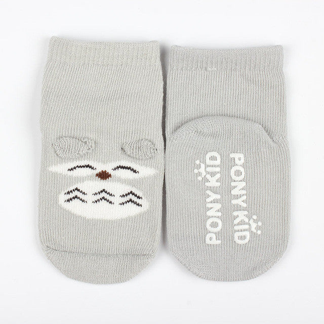Baby Anti-slip Cotton Socks Autumn Winter Cute Cartoon Animal Soft Warm Floor Socks Boy Girl Casual Socks Children Meias