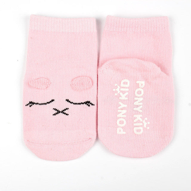 Baby Anti-slip Cotton Socks Autumn Winter Cute Cartoon Animal Soft Warm Floor Socks Boy Girl Casual Socks Children Meias