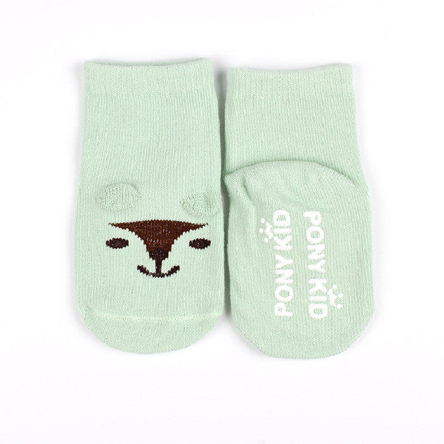 Baby Anti-slip Cotton Socks Autumn Winter Cute Cartoon Animal Soft Warm Floor Socks Boy Girl Casual Socks Children Meias