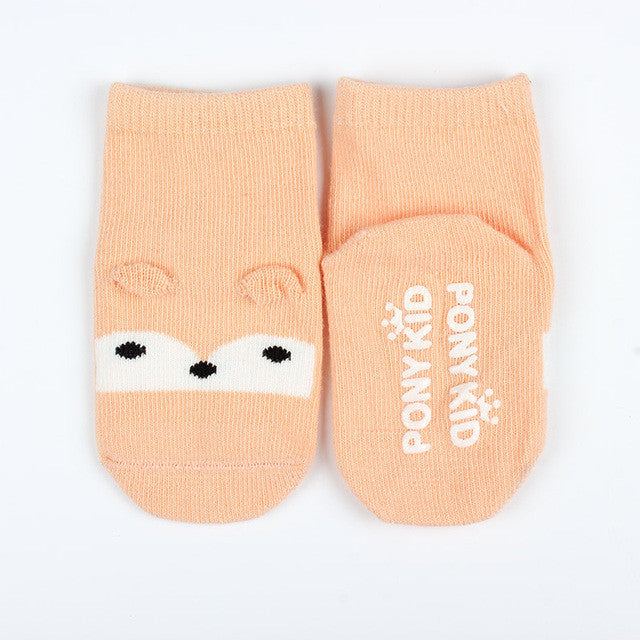 Baby Anti-slip Cotton Socks Autumn Winter Cute Cartoon Animal Soft Warm Floor Socks Boy Girl Casual Socks Children Meias