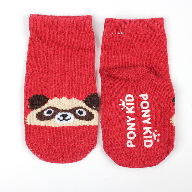 Baby Anti-slip Cotton Socks Autumn Winter Cute Cartoon Animal Soft Warm Floor Socks Boy Girl Casual Socks Children Meias