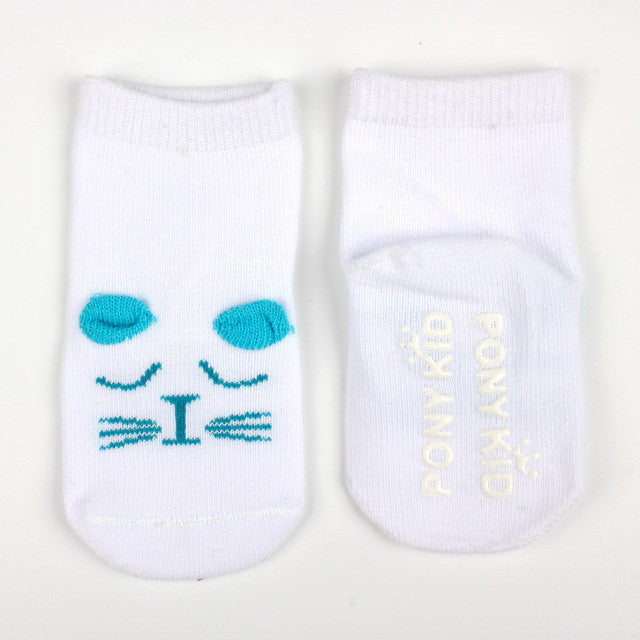 Baby Anti-slip Cotton Socks Autumn Winter Cute Cartoon Animal Soft Warm Floor Socks Boy Girl Casual Socks Children Meias