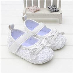 baby girl first walker shoes newborn toddler girl bowknot bow polka dot soft sole pram shoes sapatos infantil calzado ninas