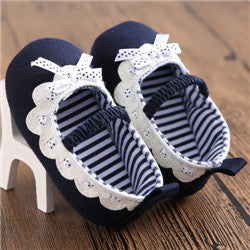 baby girl first walker shoes newborn toddler girl bowknot bow polka dot soft sole pram shoes sapatos infantil calzado ninas