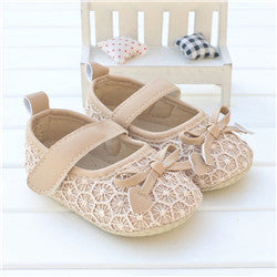 baby girl first walker shoes newborn toddler girl bowknot bow polka dot soft sole pram shoes sapatos infantil calzado ninas