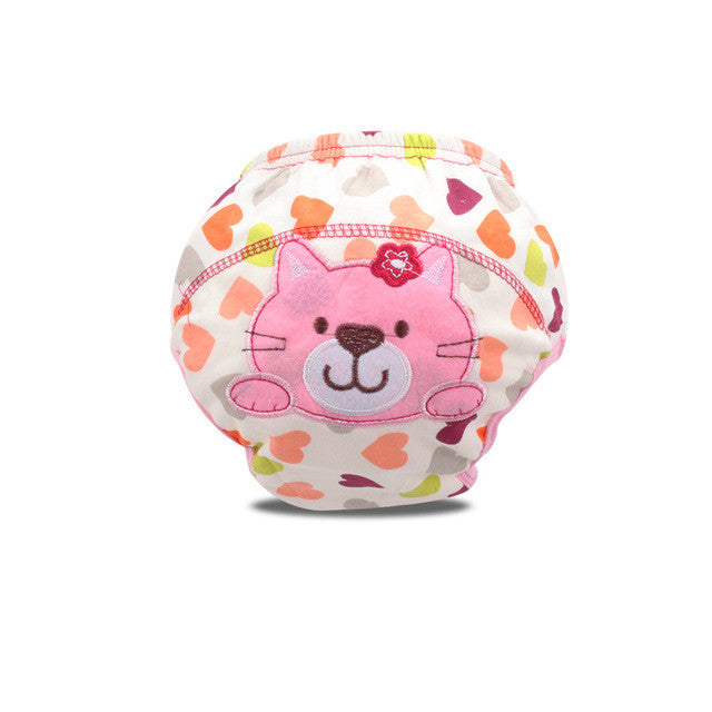 1Pcs Baby Reusable Nappies Baby Training Pants Breathable Children Cloth Diaper 45*15cm Cotton Insert Washable Cloth Diapers