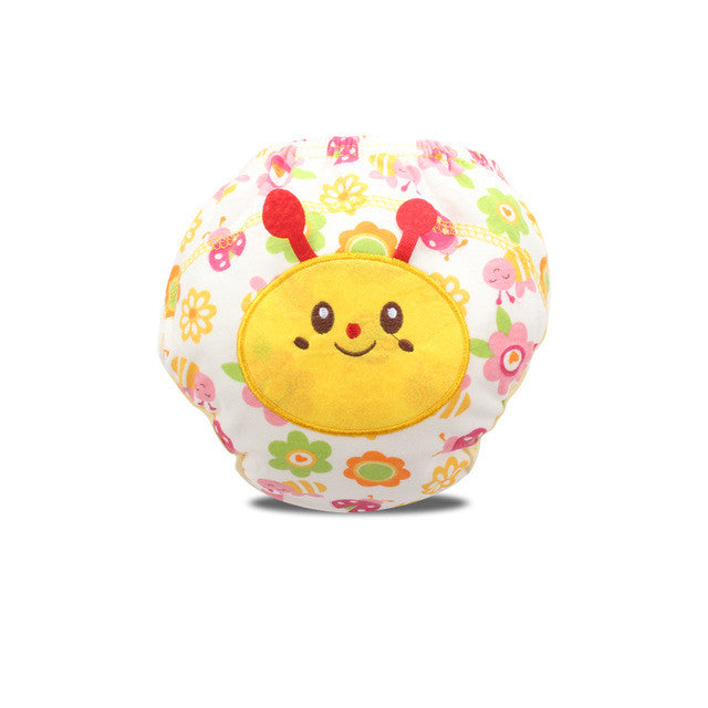 1Pcs Baby Reusable Nappies Baby Training Pants Breathable Children Cloth Diaper 45*15cm Cotton Insert Washable Cloth Diapers