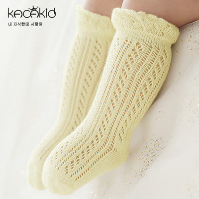 Summer Style Mesh Cotton Kid Socks Fashion Meias Infantil Anti Slip Solid Baby Boys Socks